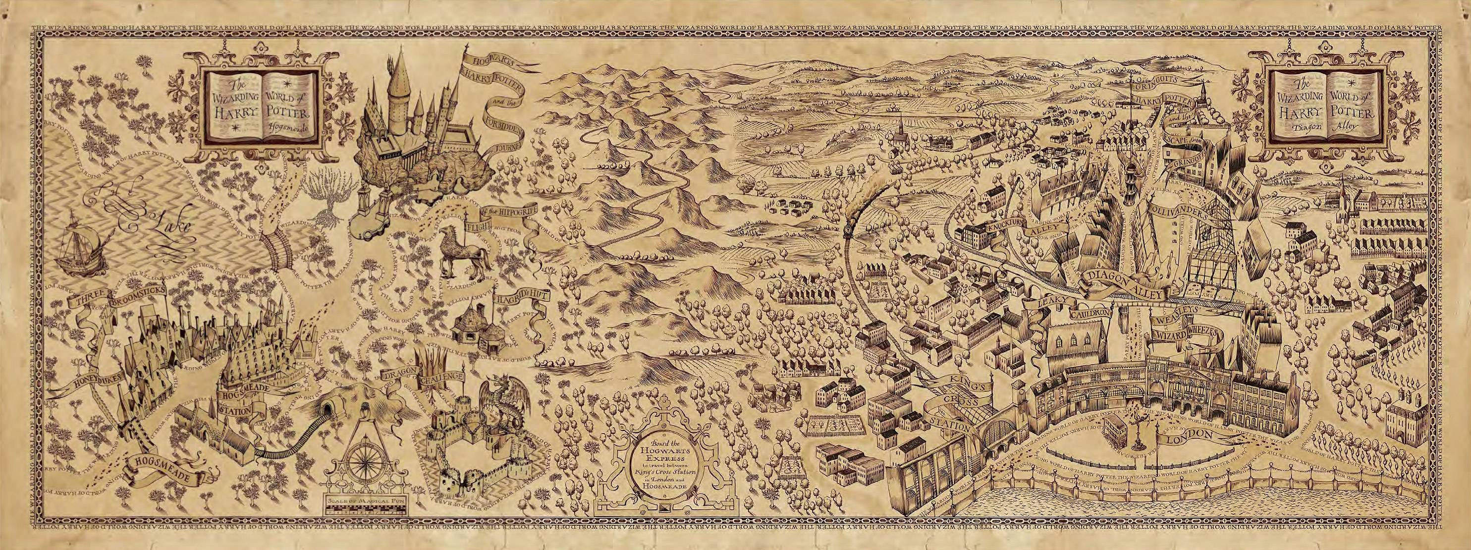 Marauder's Map Background