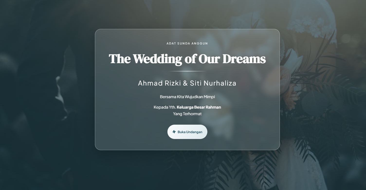 Template Tradisional Sunda