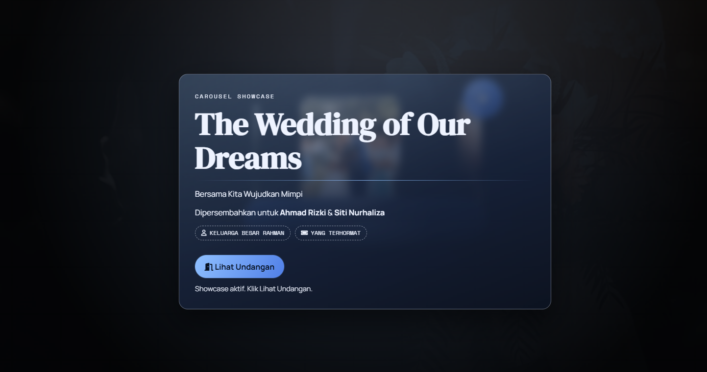 Template Carousel Showcase