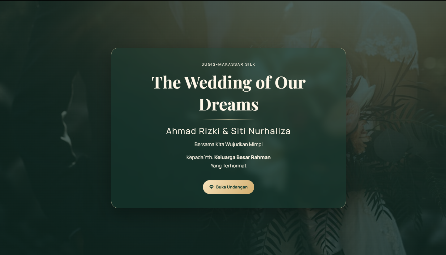 Template Bugis Makassar Silk