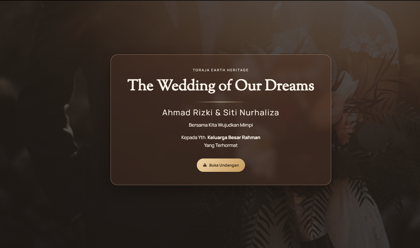 Template Toraja Earth Heritage